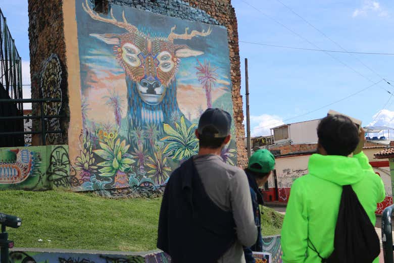 Free tour del grafiti por La Candelaria