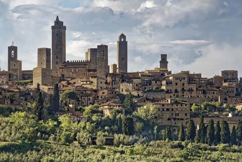 Excursión a San Gimignano y Montalcino
