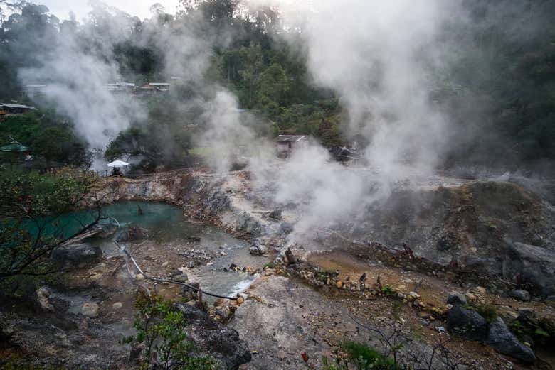 Excursión privada al Cráter Blanco y Rengganis + Reserva de Ciervos