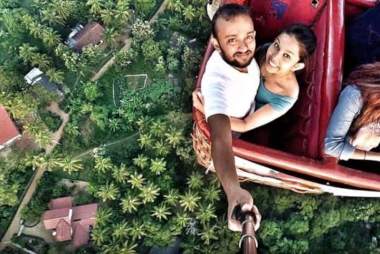 Paseo en globo por Dambulla