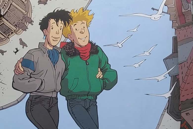 Tour del cómic por Bruselas