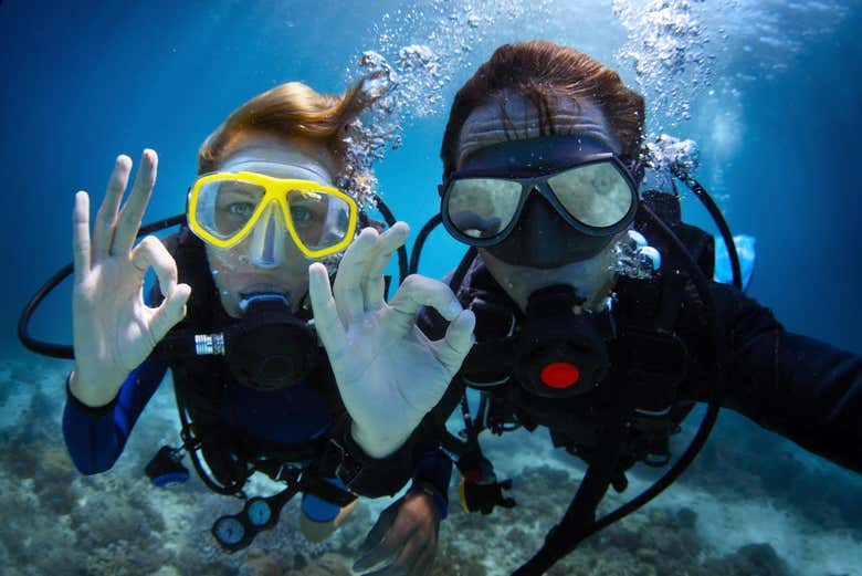 Bautismo de buceo en Nilaveli