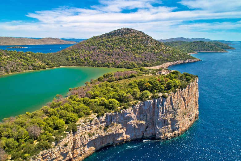 Excursión al Parque Natural de Telascica en barco
