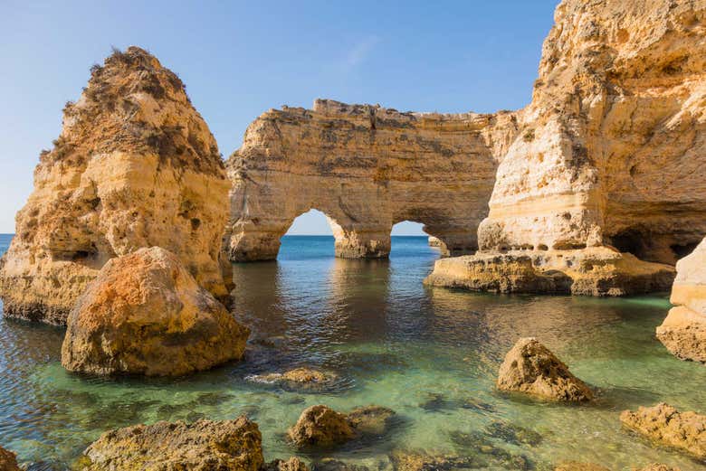 Paseo en barco por el Algarve