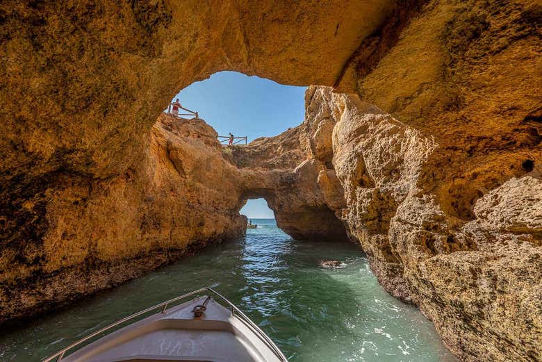 Paseo en barco por el Algarve