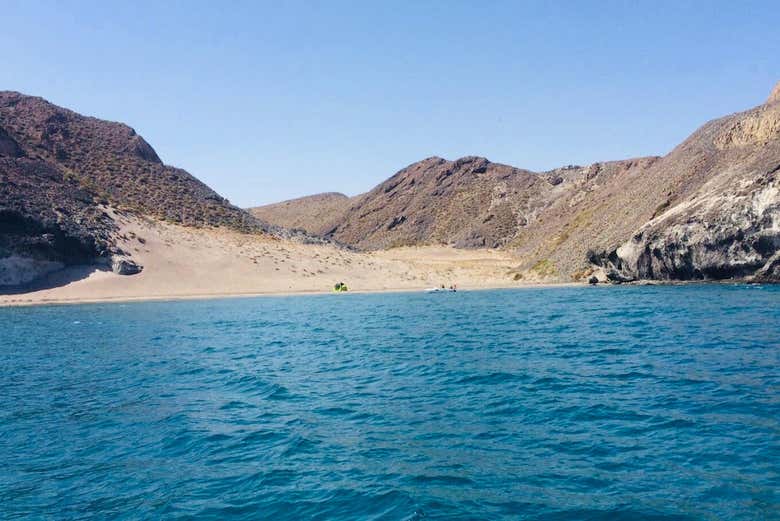 Paseo en barco por el Cabo de Gata