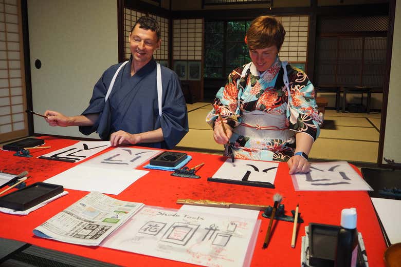 Taller de caligrafía japonesa