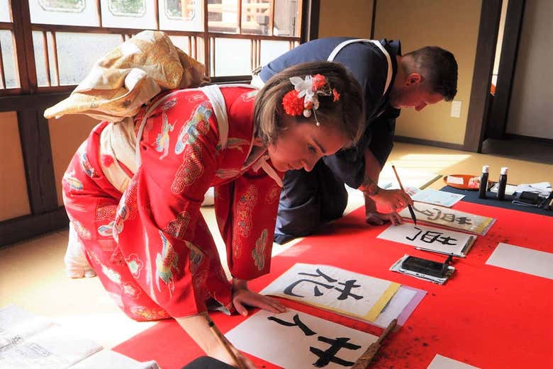 Experiencia cultural en kimono