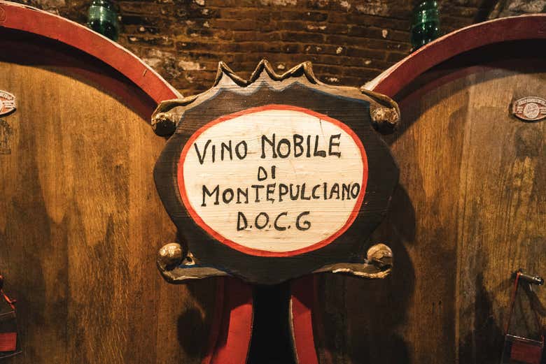 Visita a las bodegas de Montepulciano