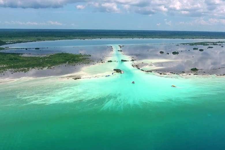 Excursión a la laguna Bacalar