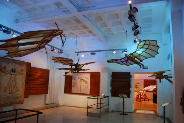 Entrada a Mostra di Leonardo